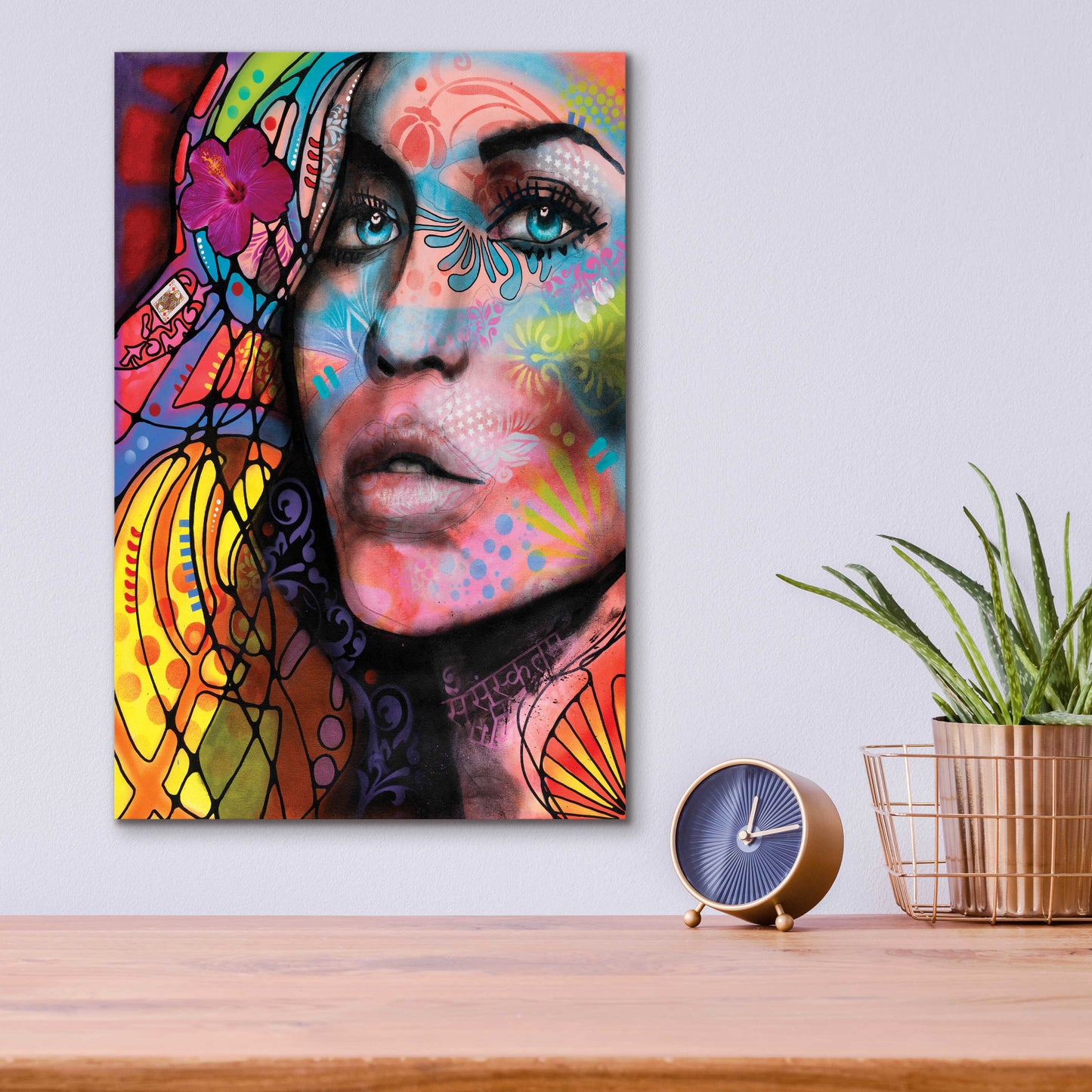 Epic Art 'Queen' by Dean Russo, Acrylic Glass Wall Art,12x16