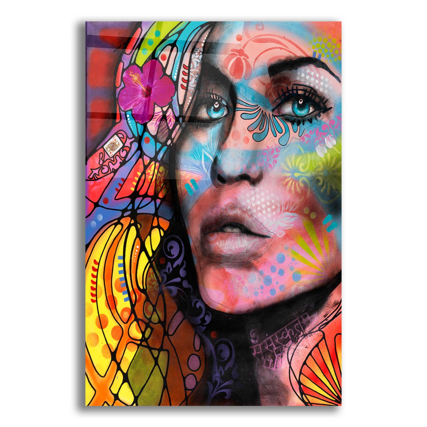 Epic Art 'Queen' by Dean Russo, Acrylic Glass Wall Art,12x16