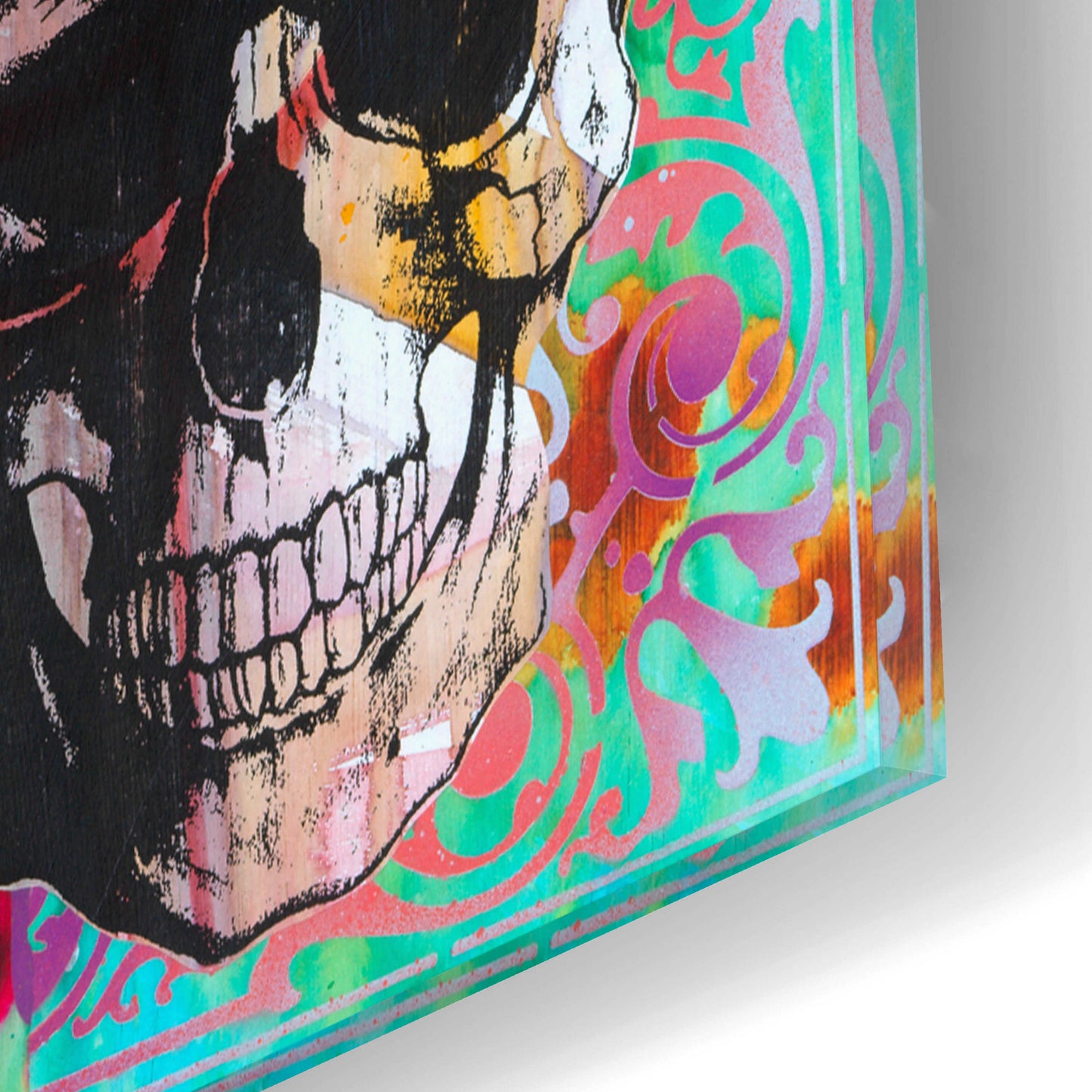 Epic Art '9 Skulls' by Dean Russo, Acrylic Glass Wall Art,12x16