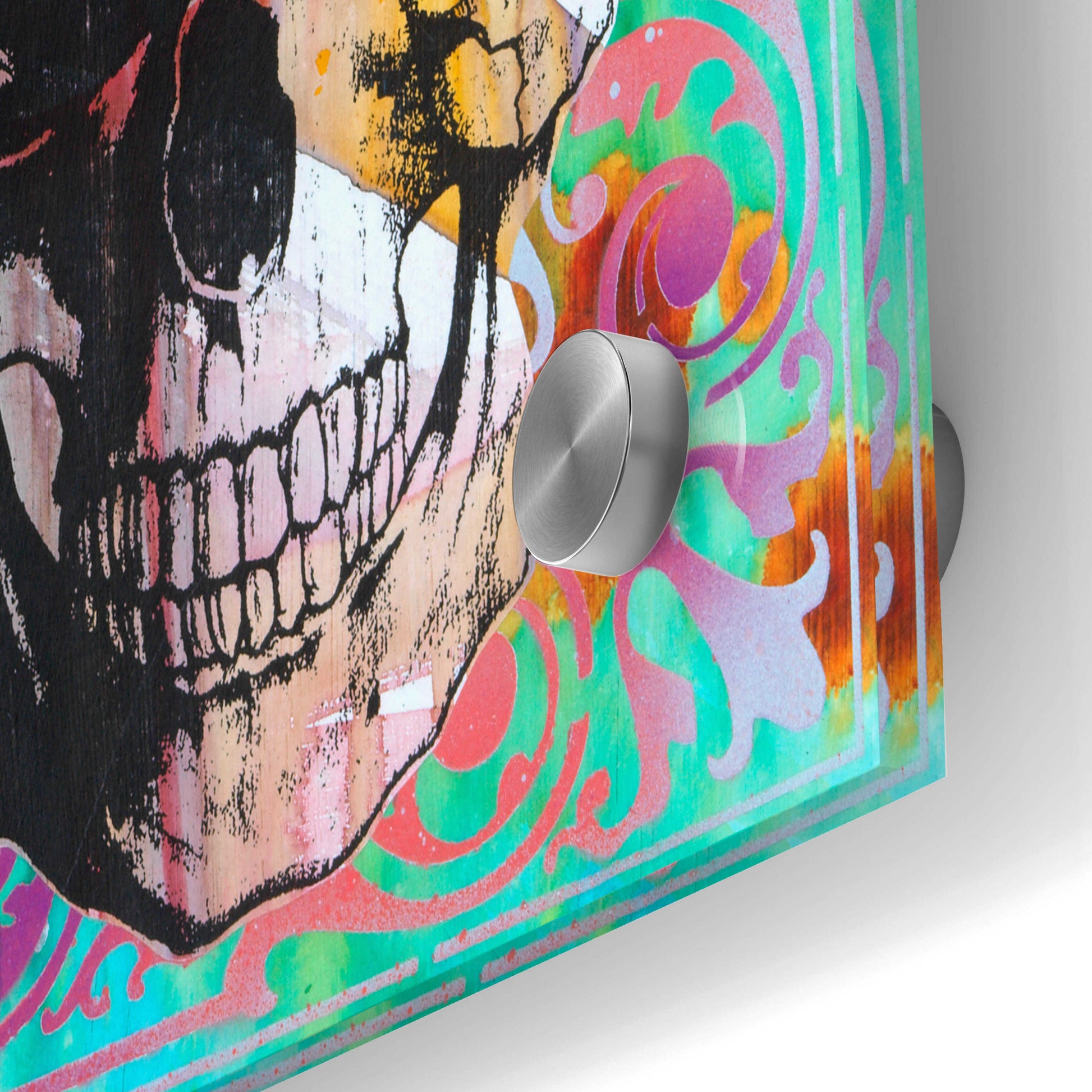 Epic Art '9 Skulls' by Dean Russo, Acrylic Glass Wall Art,24x36