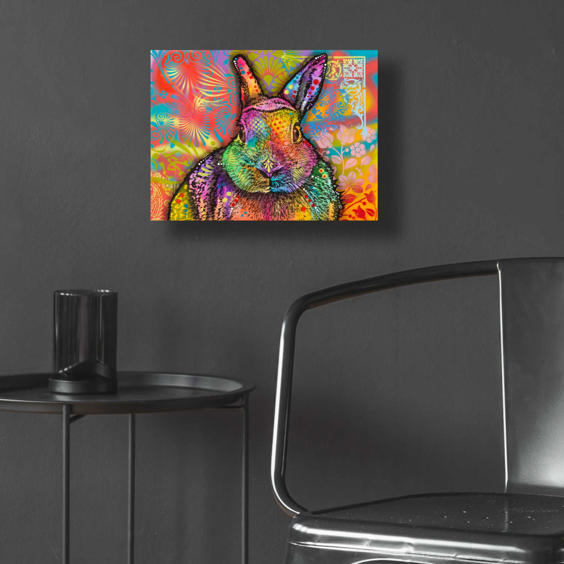 Epic Art 'Hare' by Dean Russo, Acrylic Glass Wall Art,16x12