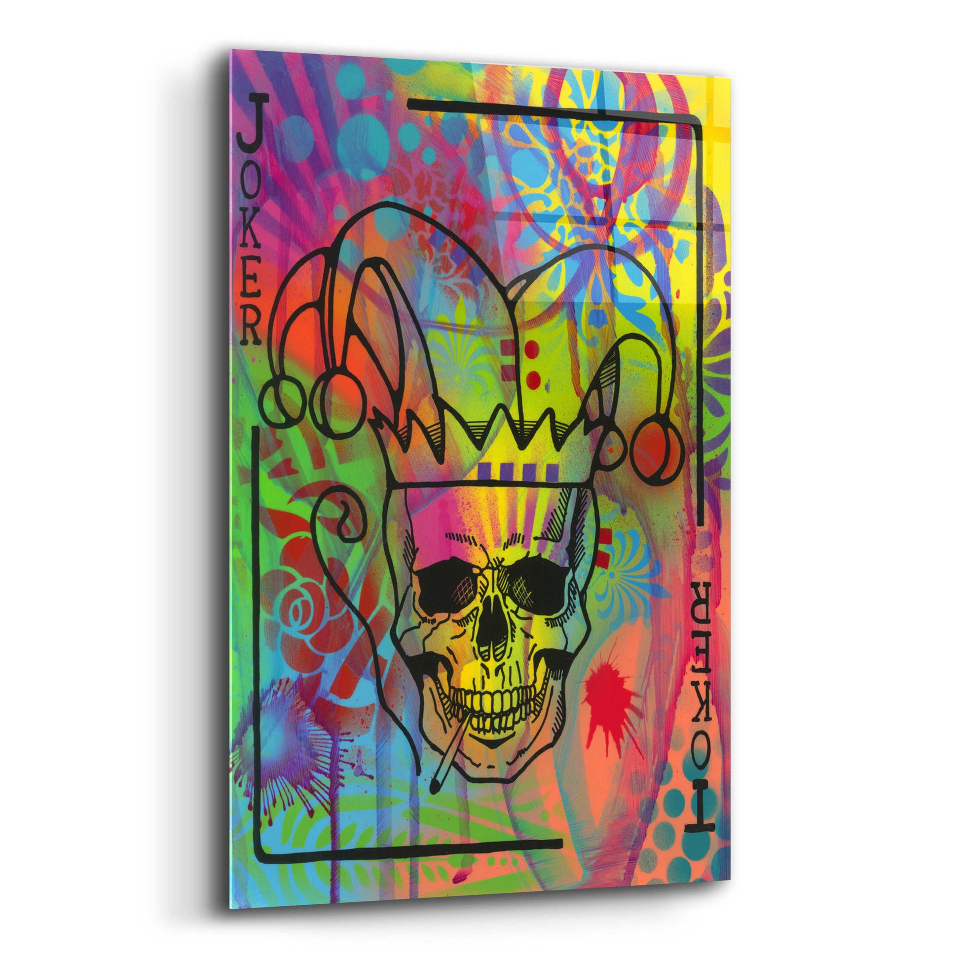 Epic Art 'Jokers Wild' by Dean Russo, Acrylic Glass Wall Art,12x16