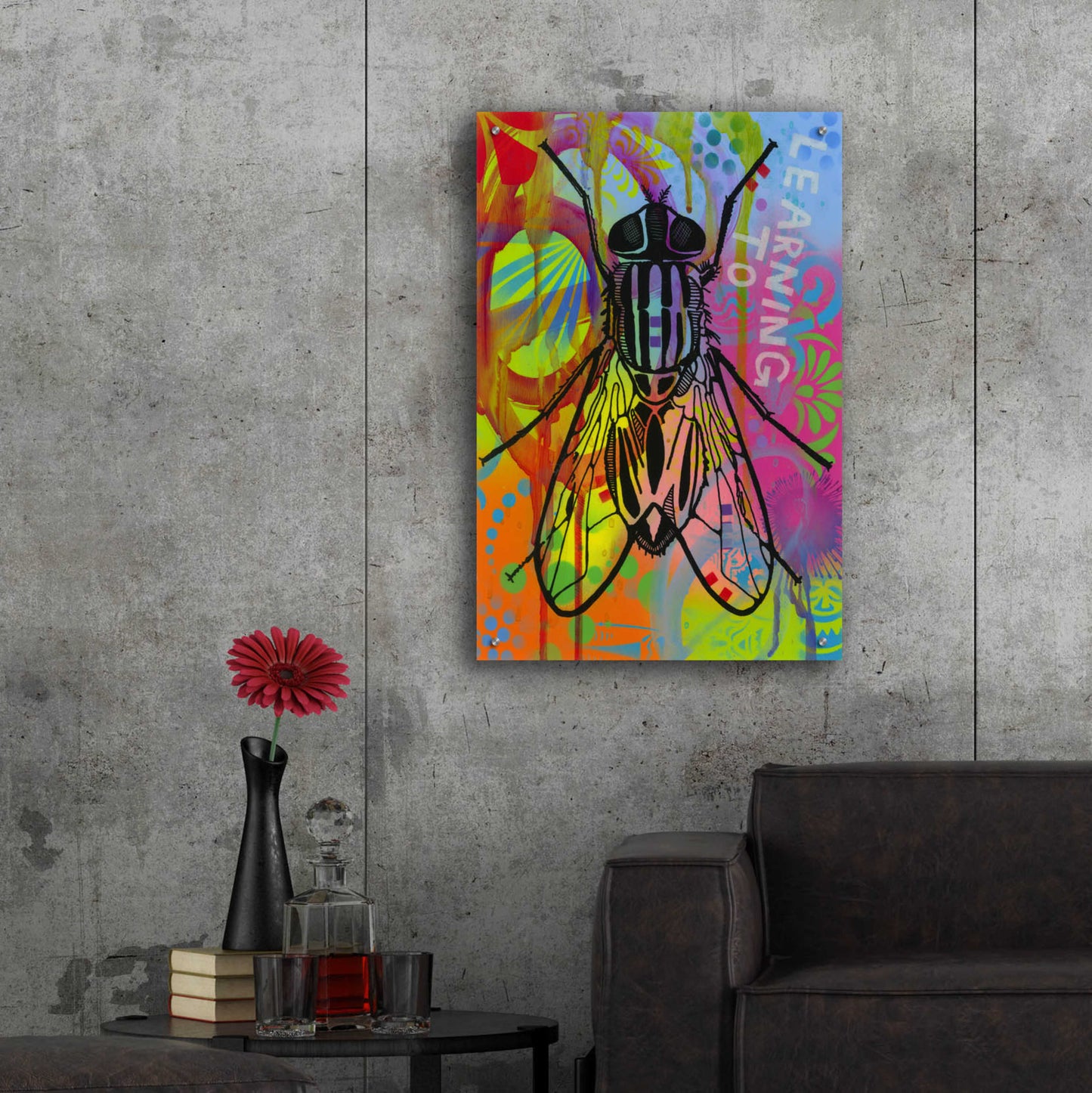 Epic Art 'Leaning to Fly' by Dean Russo, Acrylic Glass Wall Art,24x36