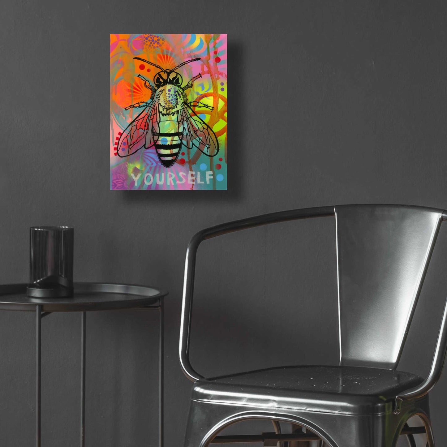 Epic Art 'Bee Yourself' by Dean Russo, Acrylic Glass Wall Art,12x16