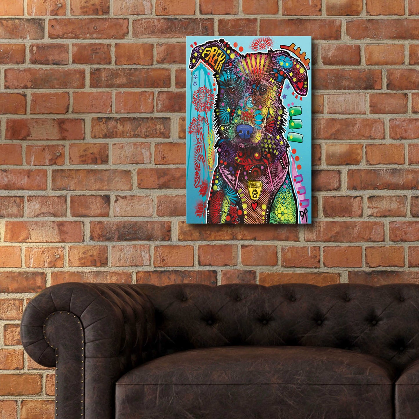 Epic Art 'Freya' by Dean Russo, Acrylic Glass Wall Art,16x24