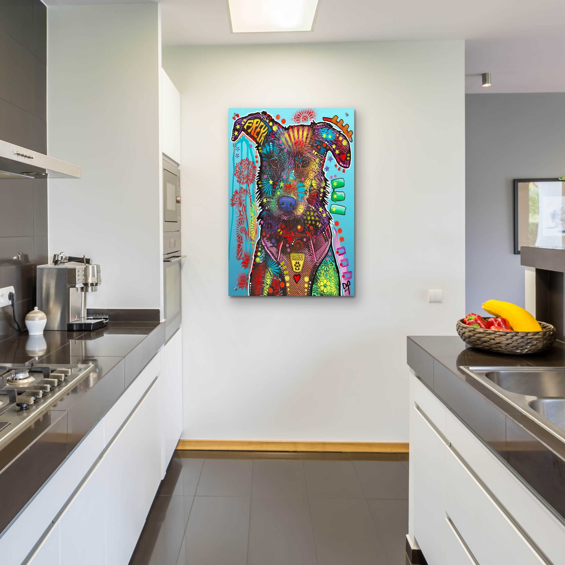 Epic Art 'Freya' by Dean Russo, Acrylic Glass Wall Art,24x36