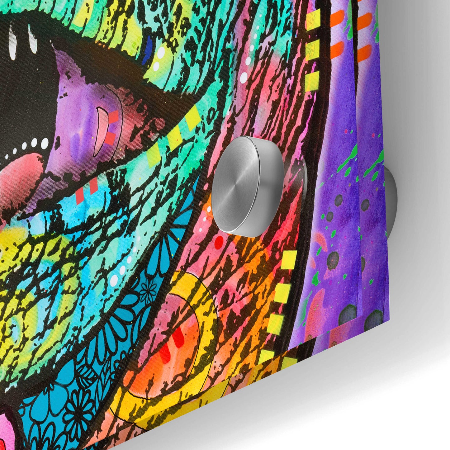 Epic Art 'Dino - Might' by Dean Russo, Acrylic Glass Wall Art,24x36