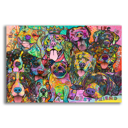 Epic Art 'Best Friends' by Dean Russo, Acrylic Glass Wall Art