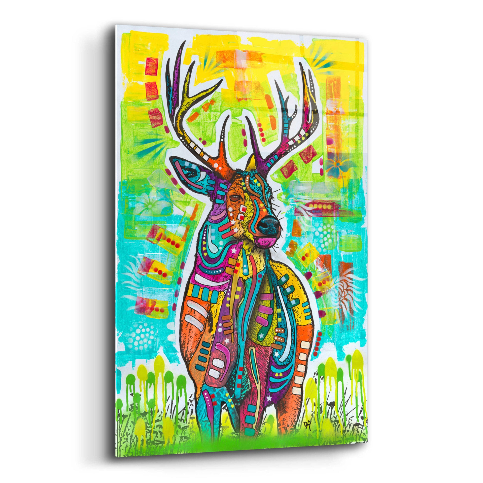 Epic Art 'Buck Mondays' by Dean Russo, Acrylic Glass Wall Art,12x16