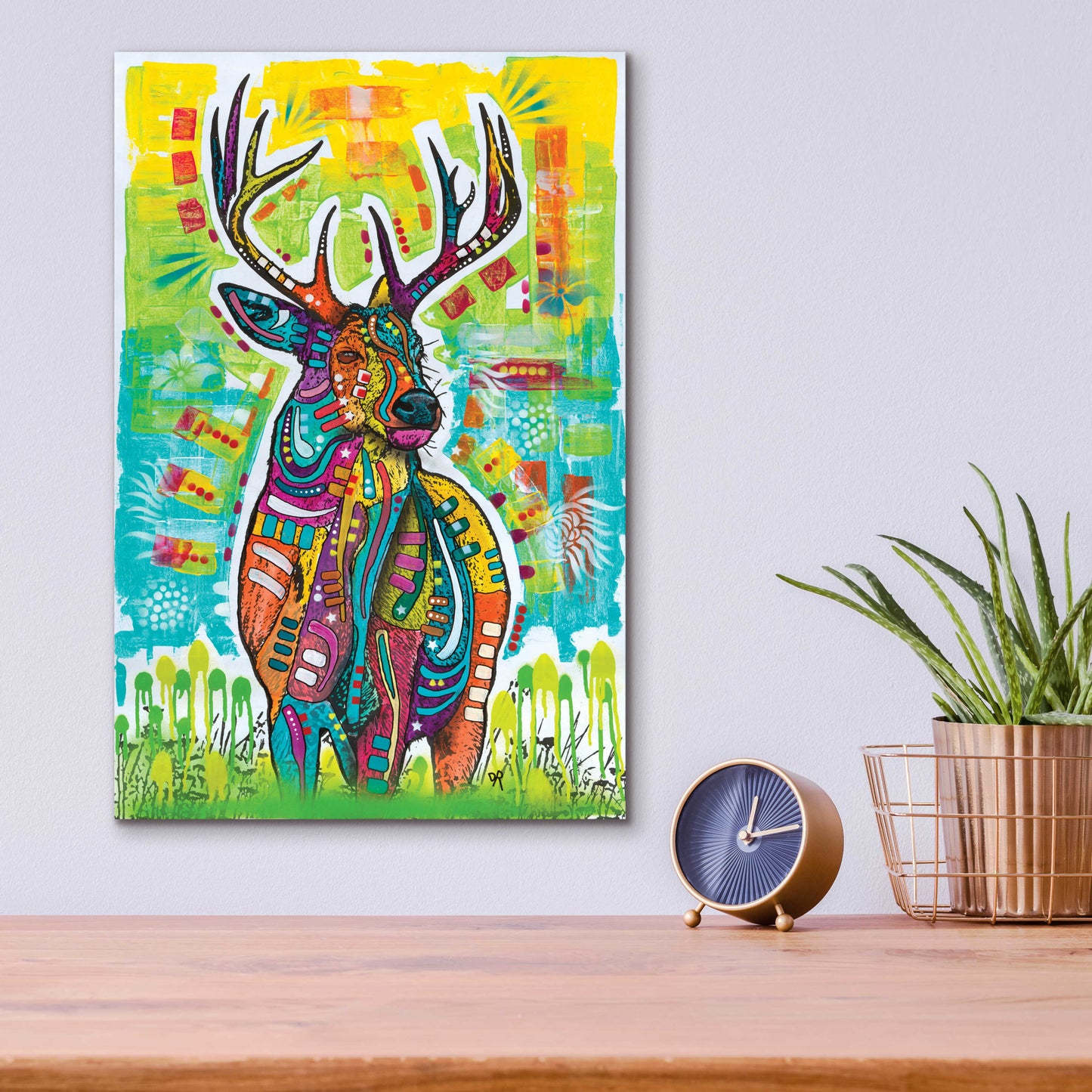 Epic Art 'Buck Mondays' by Dean Russo, Acrylic Glass Wall Art,12x16