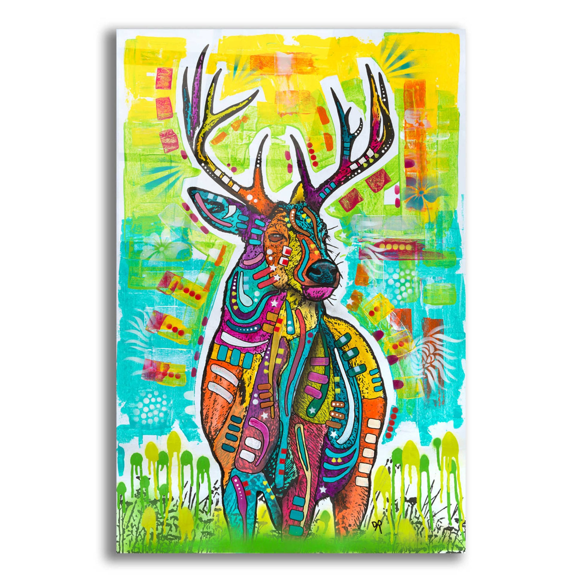 Epic Art 'Buck Mondays' by Dean Russo, Acrylic Glass Wall Art,12x16