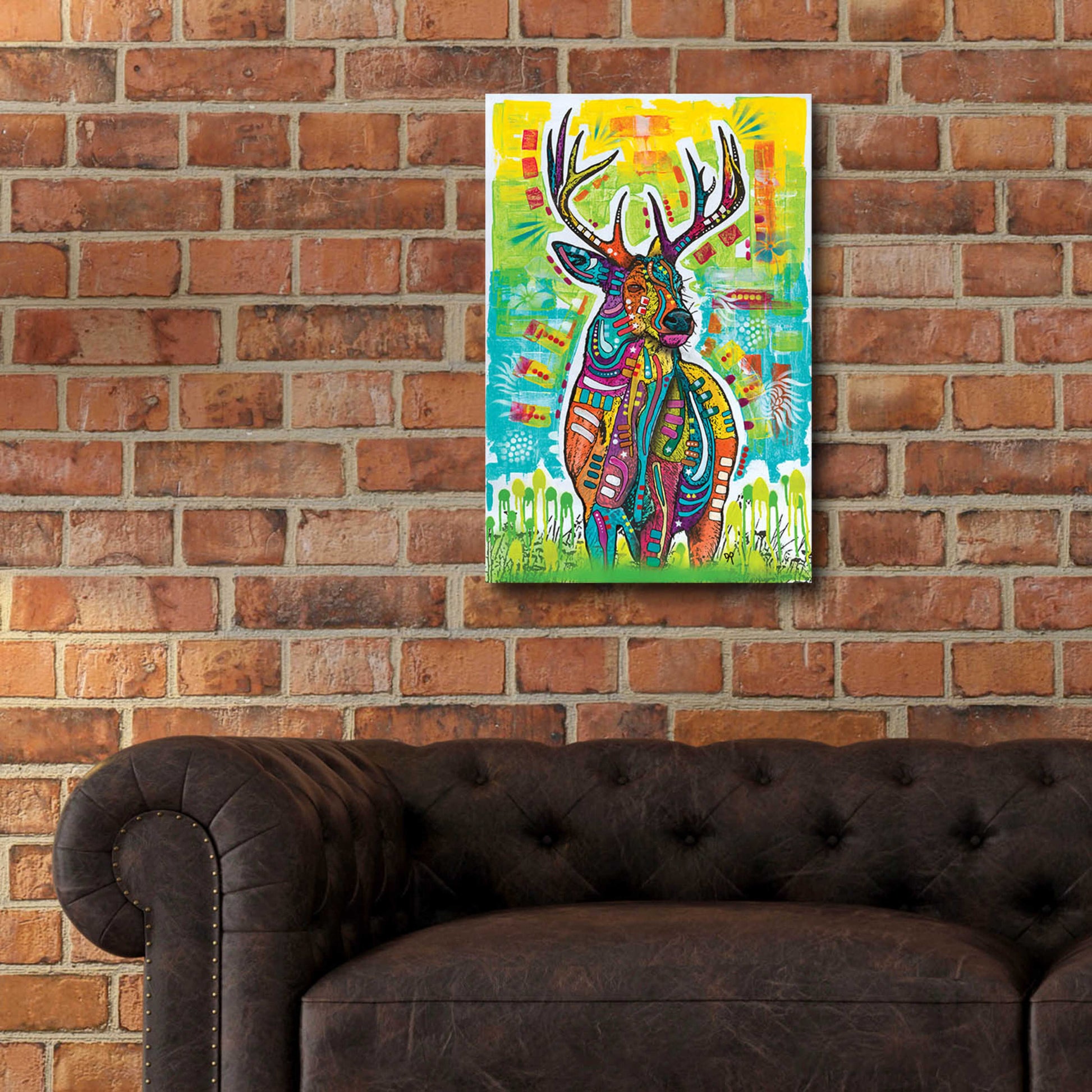 Epic Art 'Buck Mondays' by Dean Russo, Acrylic Glass Wall Art,16x24