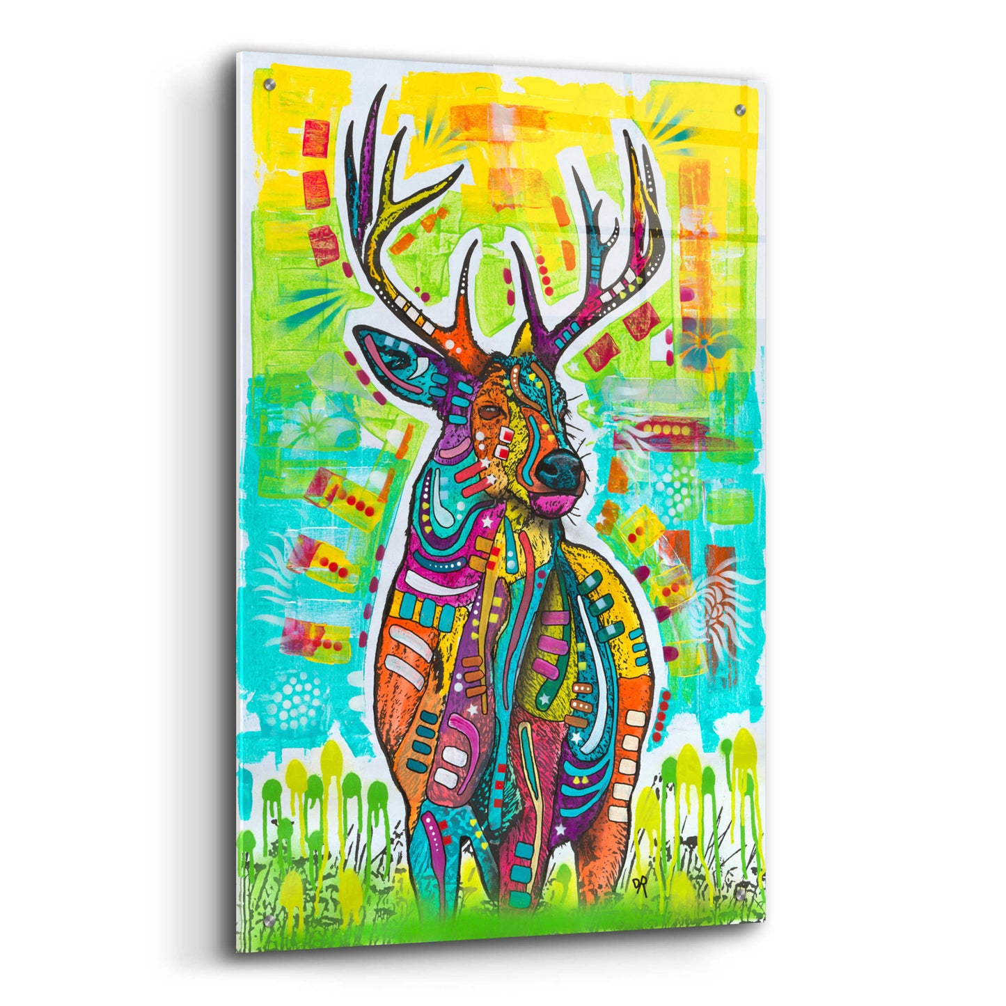 Epic Art 'Buck Mondays' by Dean Russo, Acrylic Glass Wall Art,24x36