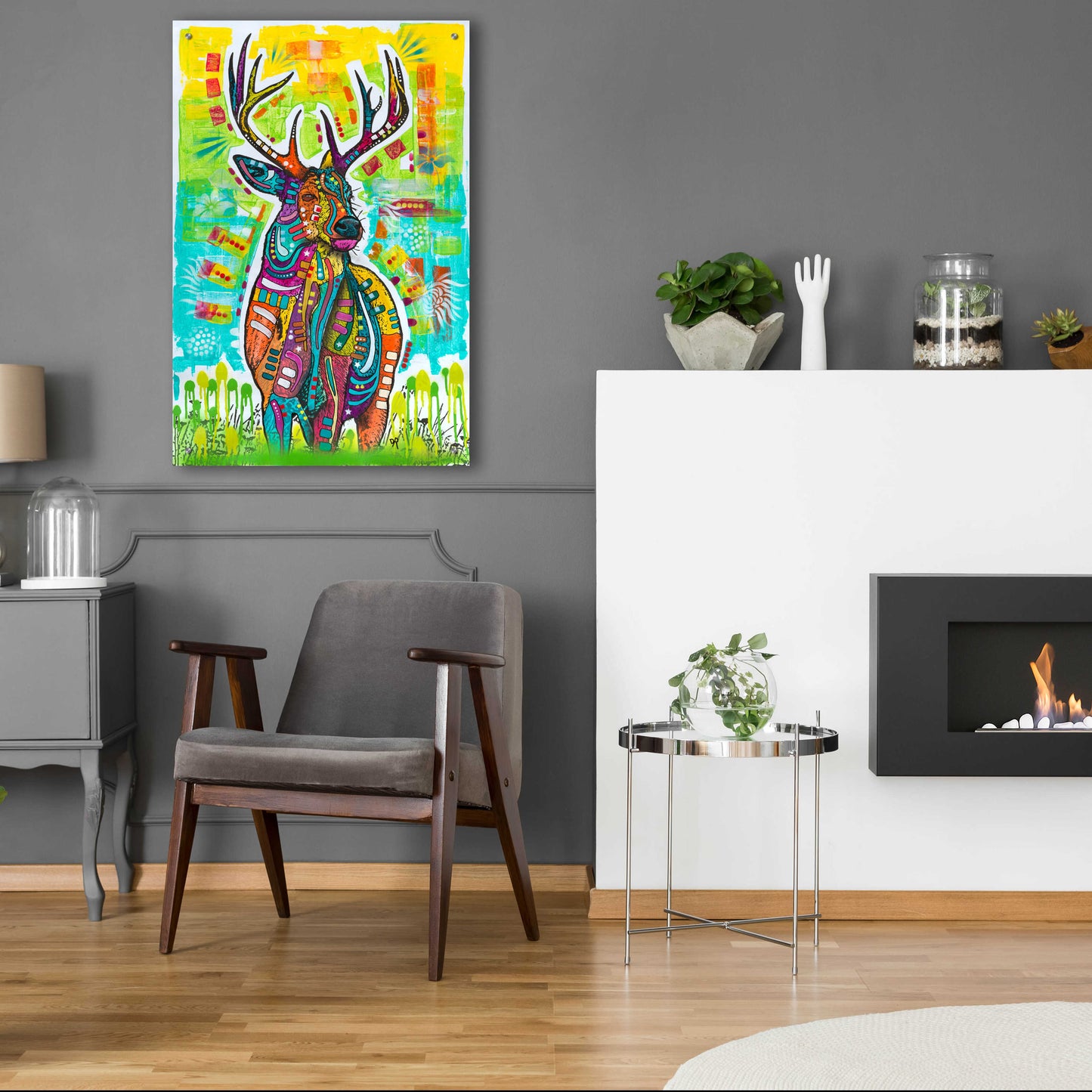 Epic Art 'Buck Mondays' by Dean Russo, Acrylic Glass Wall Art,24x36