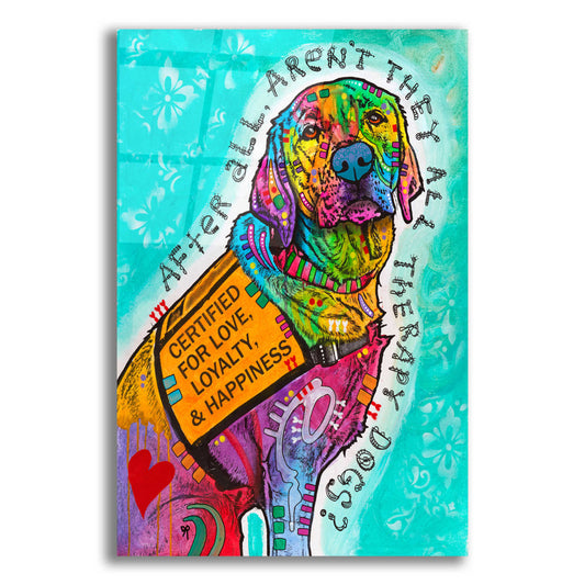 Epic Art 'Certified For Love' by Dean Russo, Acrylic Glass Wall Art