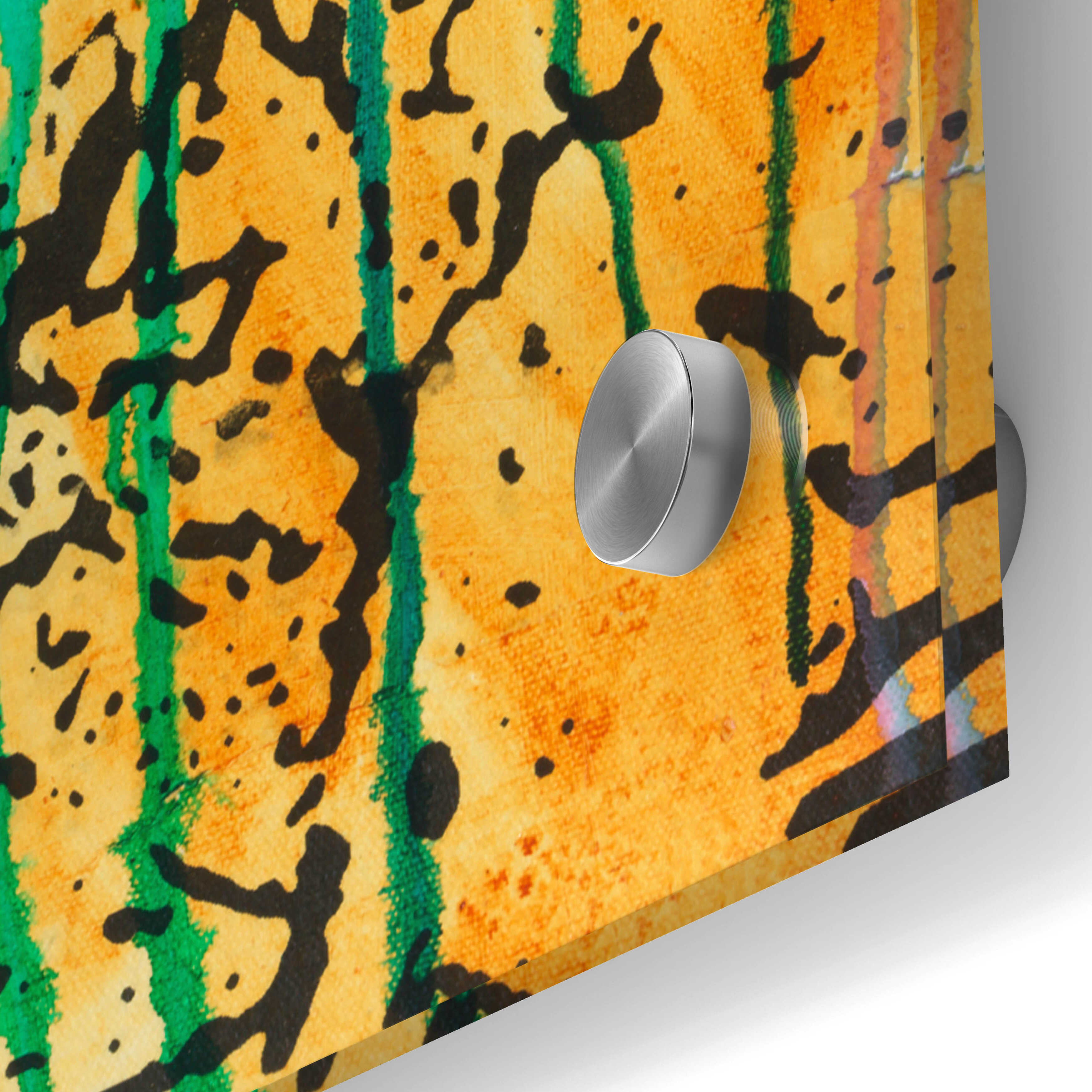 Epic Art 'Psychedelic Frog' by Dean Russo, Acrylic Glass Wall Art