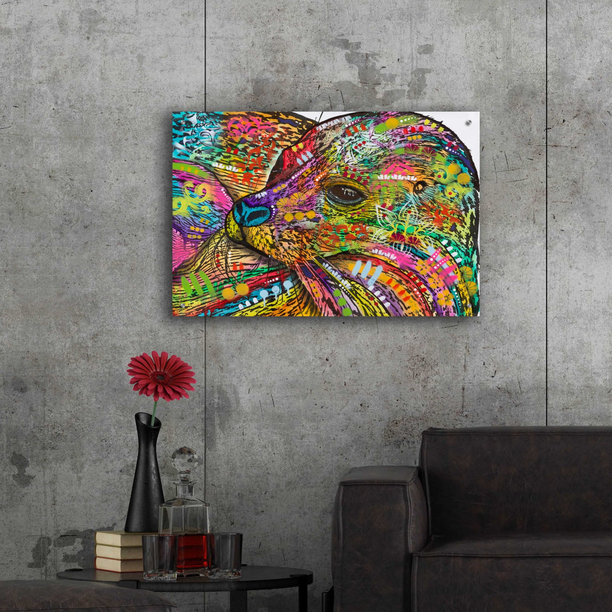 Epic Art 'Seal' by Dean Russo, Acrylic Glass Wall Art,36x24