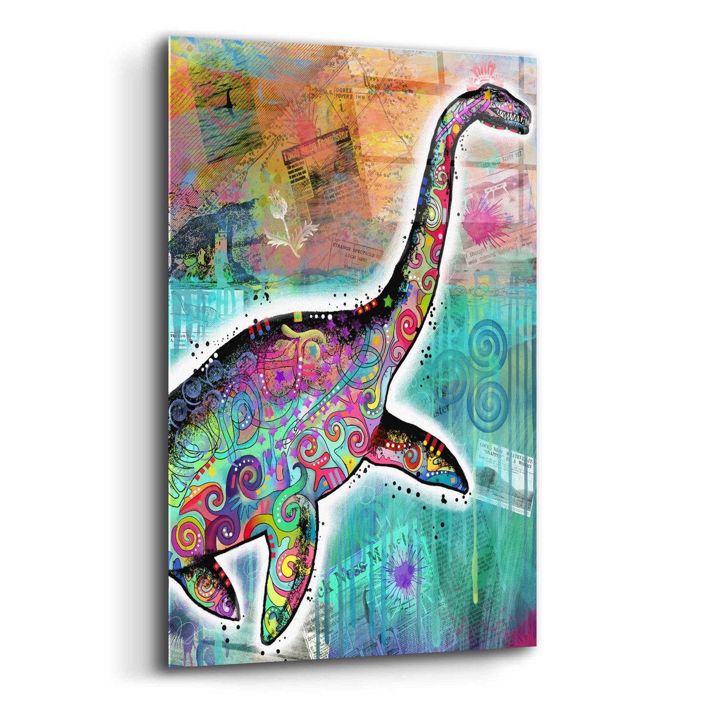 Epic Art 'Nessie' by Dean Russo, Acrylic Glass Wall Art,12x16