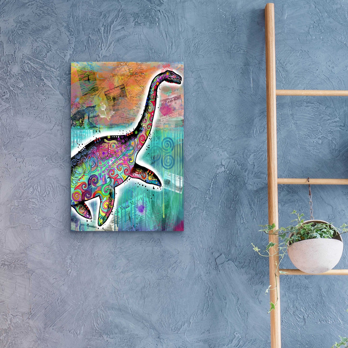 Epic Art 'Nessie' by Dean Russo, Acrylic Glass Wall Art,16x24