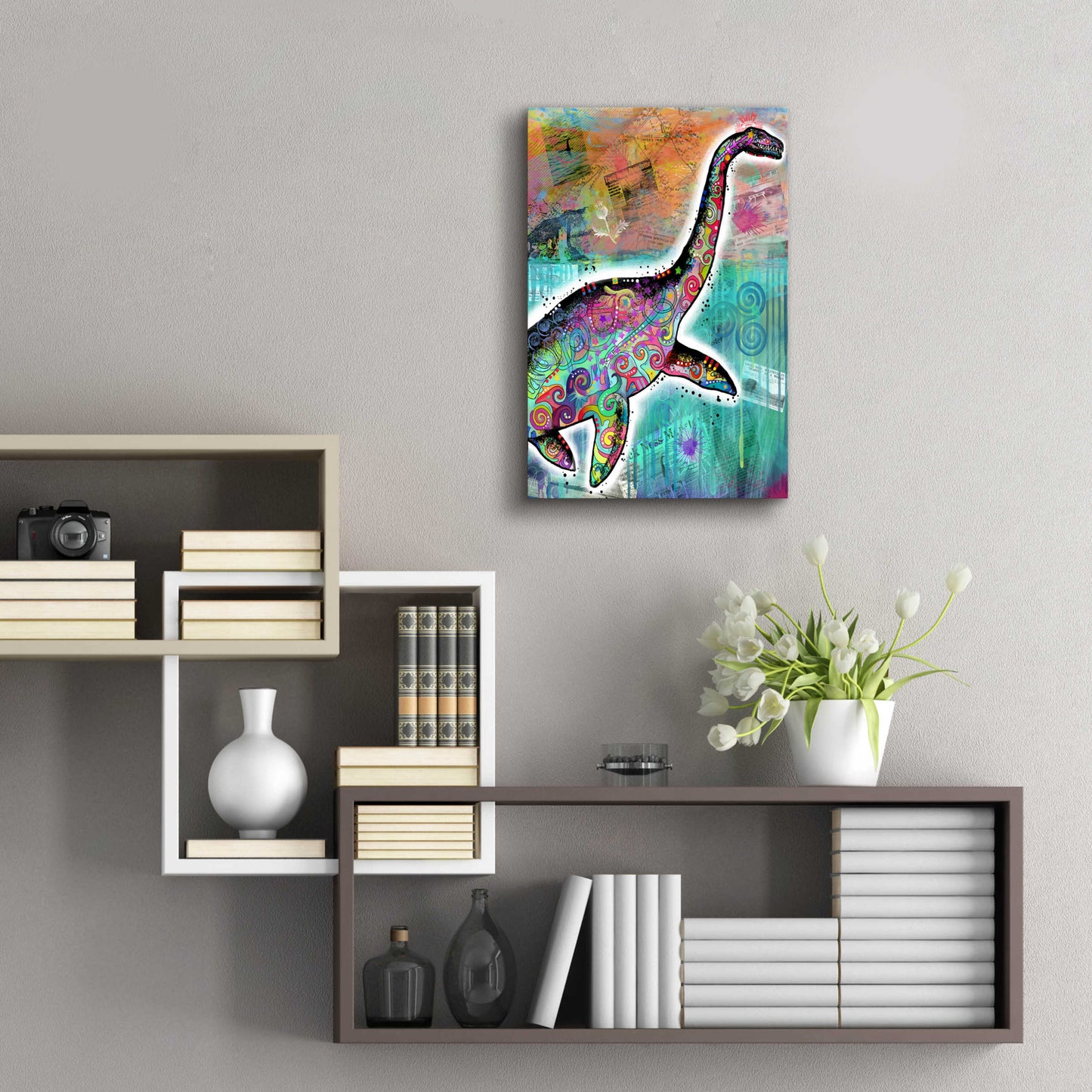 Epic Art 'Nessie' by Dean Russo, Acrylic Glass Wall Art,16x24