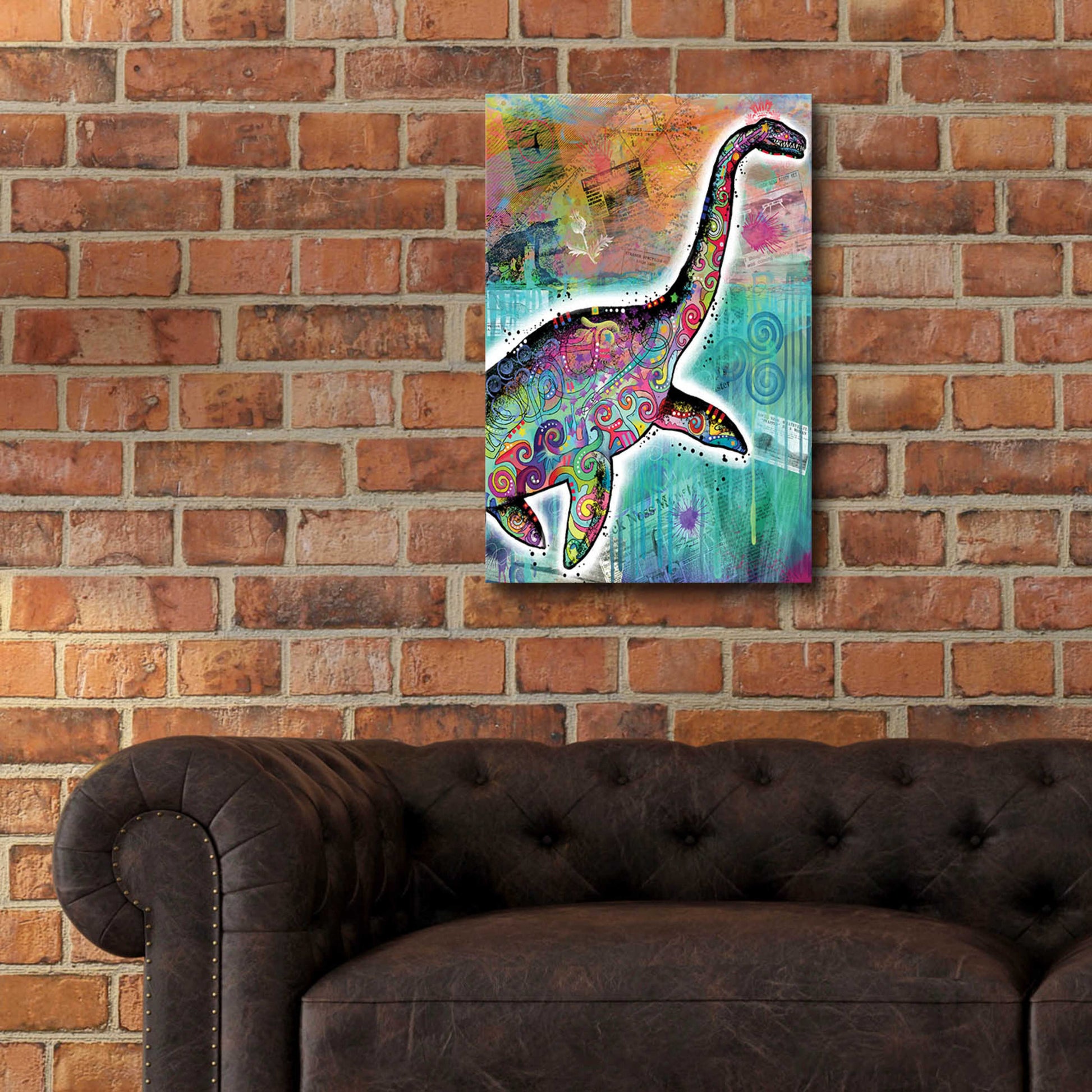 Epic Art 'Nessie' by Dean Russo, Acrylic Glass Wall Art,16x24