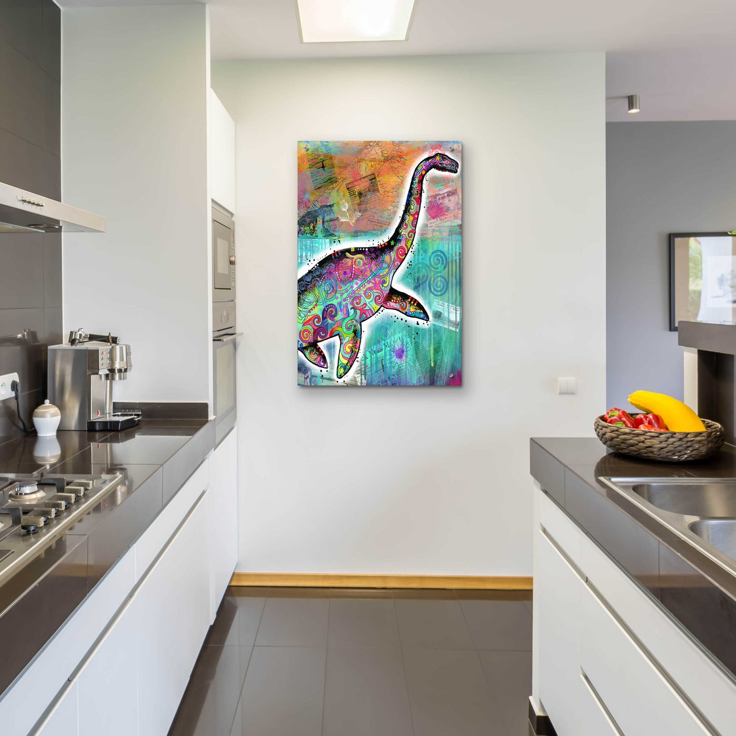 Epic Art 'Nessie' by Dean Russo, Acrylic Glass Wall Art,24x36