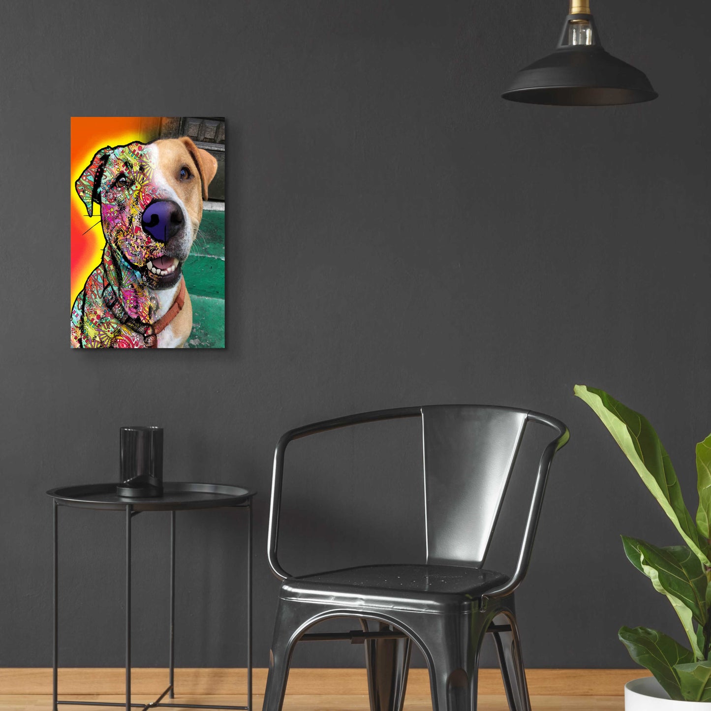 Epic Art 'Dale Seaton_Dingo' by Dean Russo, Acrylic Glass Wall Art,16x24