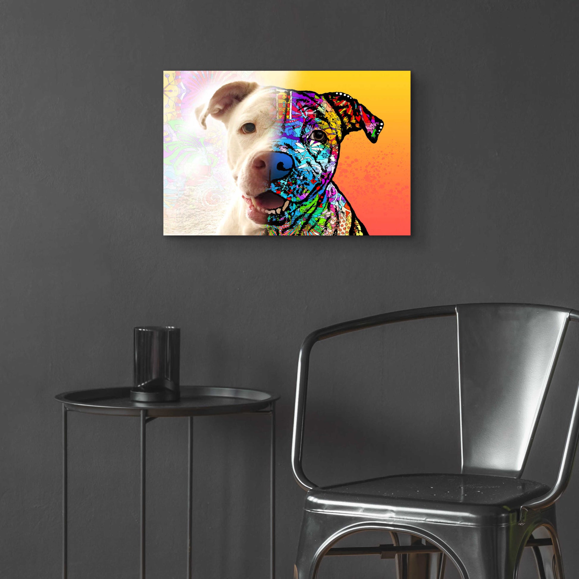 Epic Art 'Gayl_Hyde Lola' by Dean Russo, Acrylic Glass Wall Art,24x16