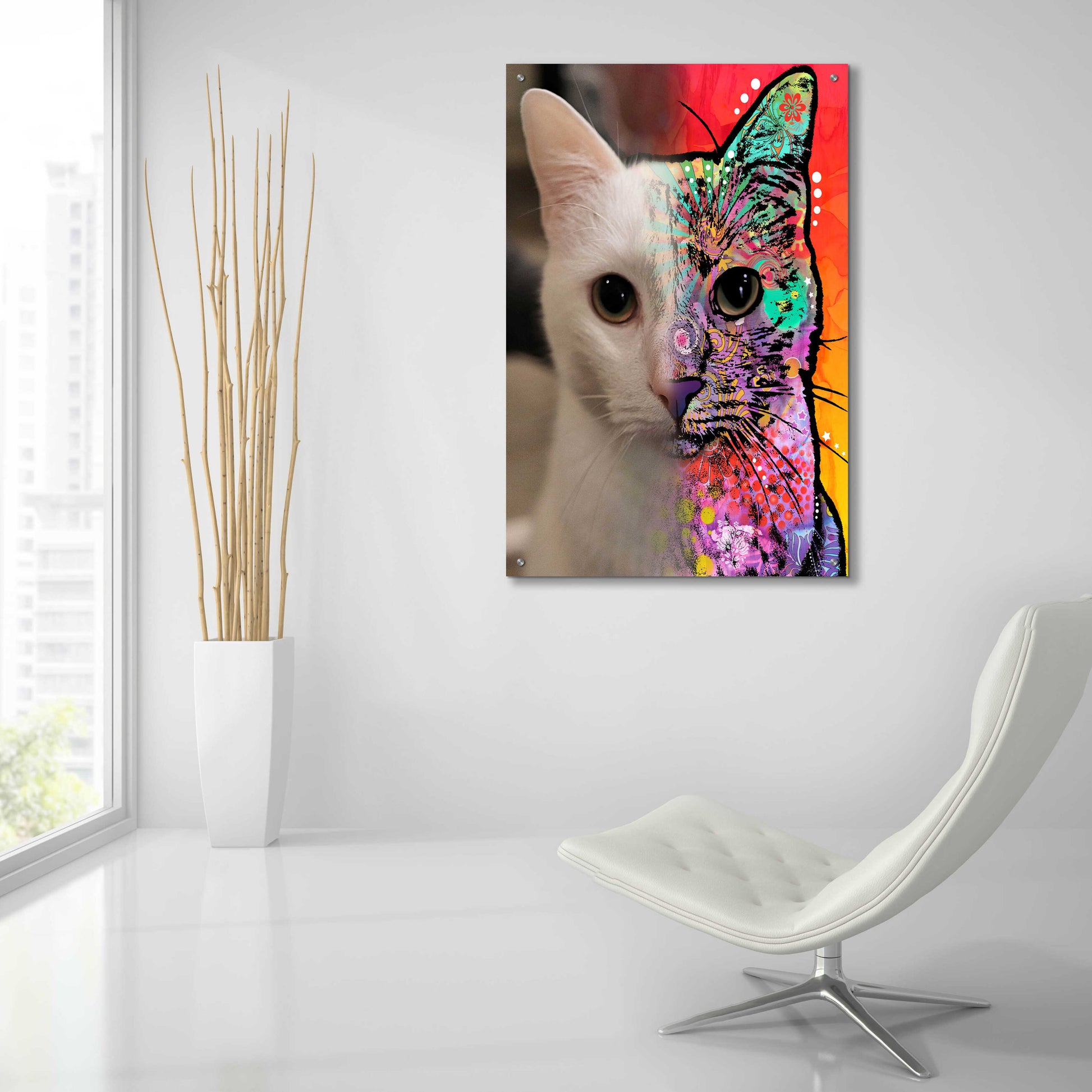 Epic Art 'Katy Andaluz_Ezreal' by Dean Russo, Acrylic Glass Wall Art,24x36