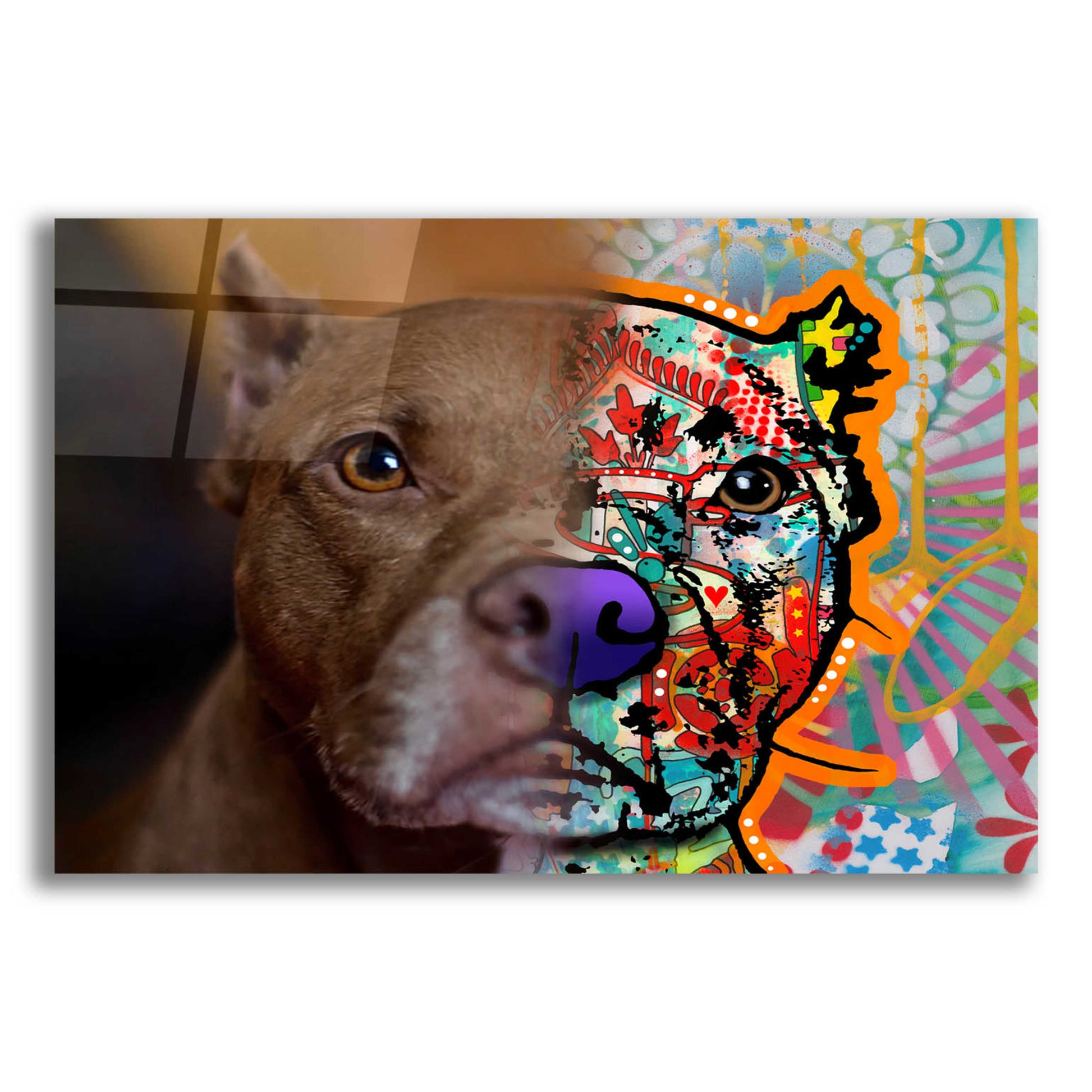 Epic Art 'Phil_Mattiello' by Dean Russo, Acrylic Glass Wall Art,24x16