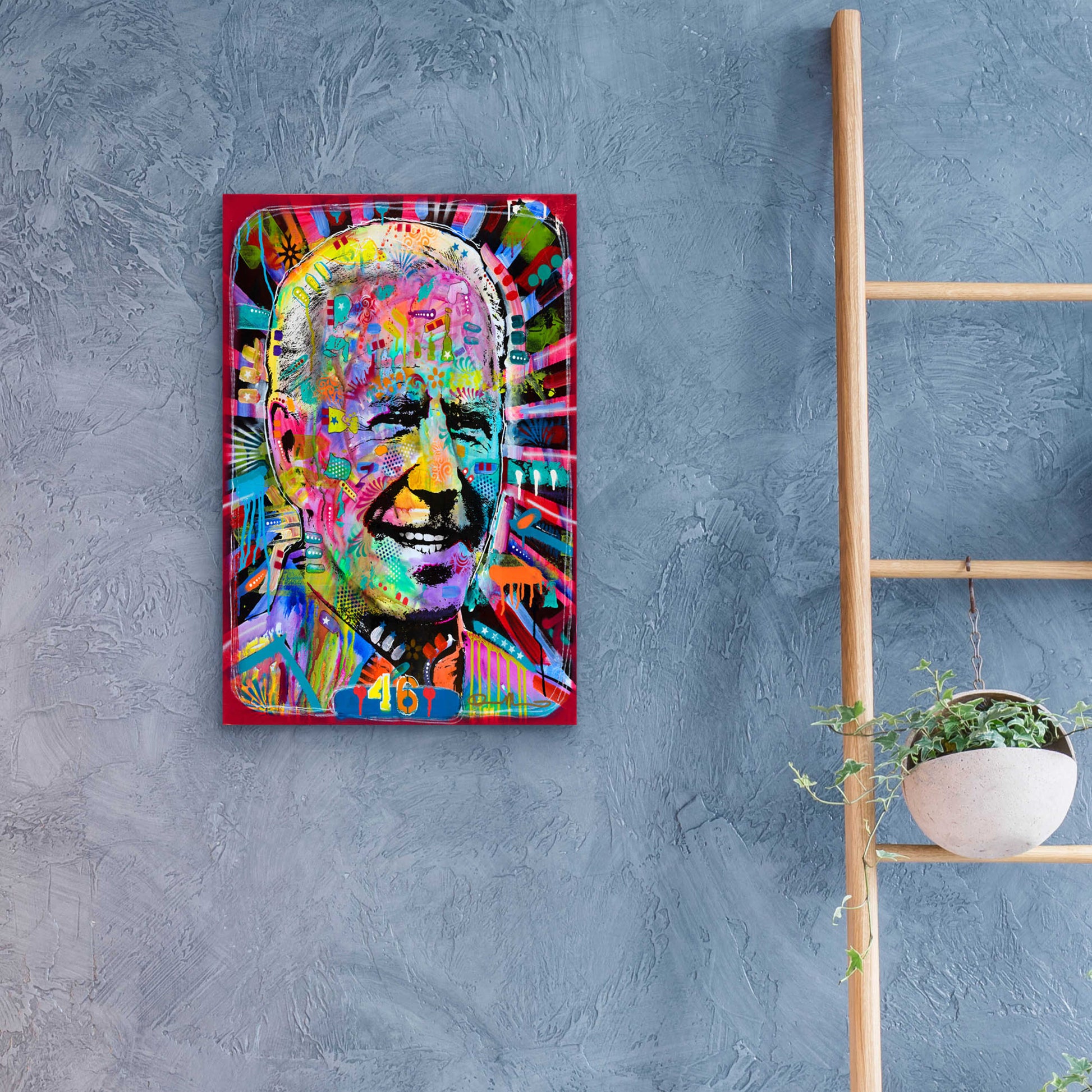 Epic Art 'Joe Biden' by Dean Russo, Acrylic Glass Wall Art,16x24