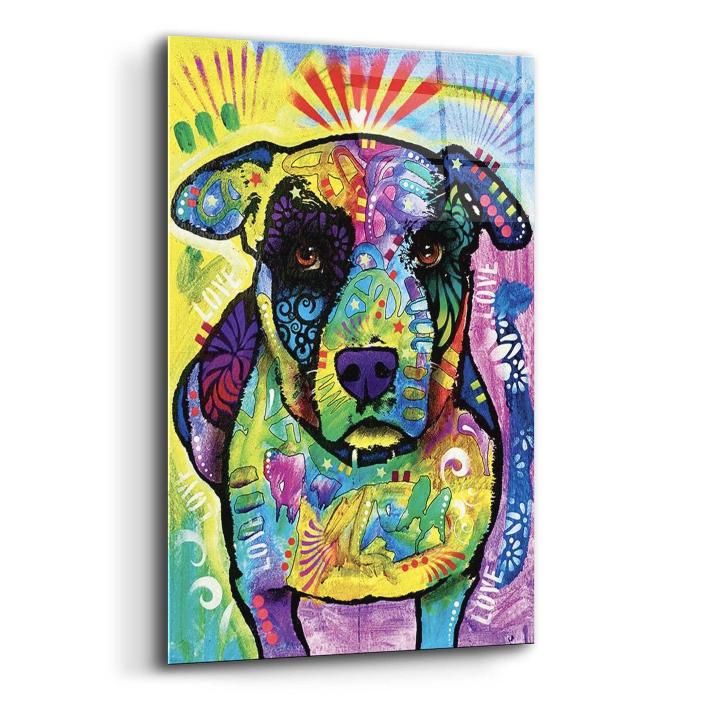 Epic Art 'Lucky' by Dean Russo, Acrylic Glass Wall Art,12x16