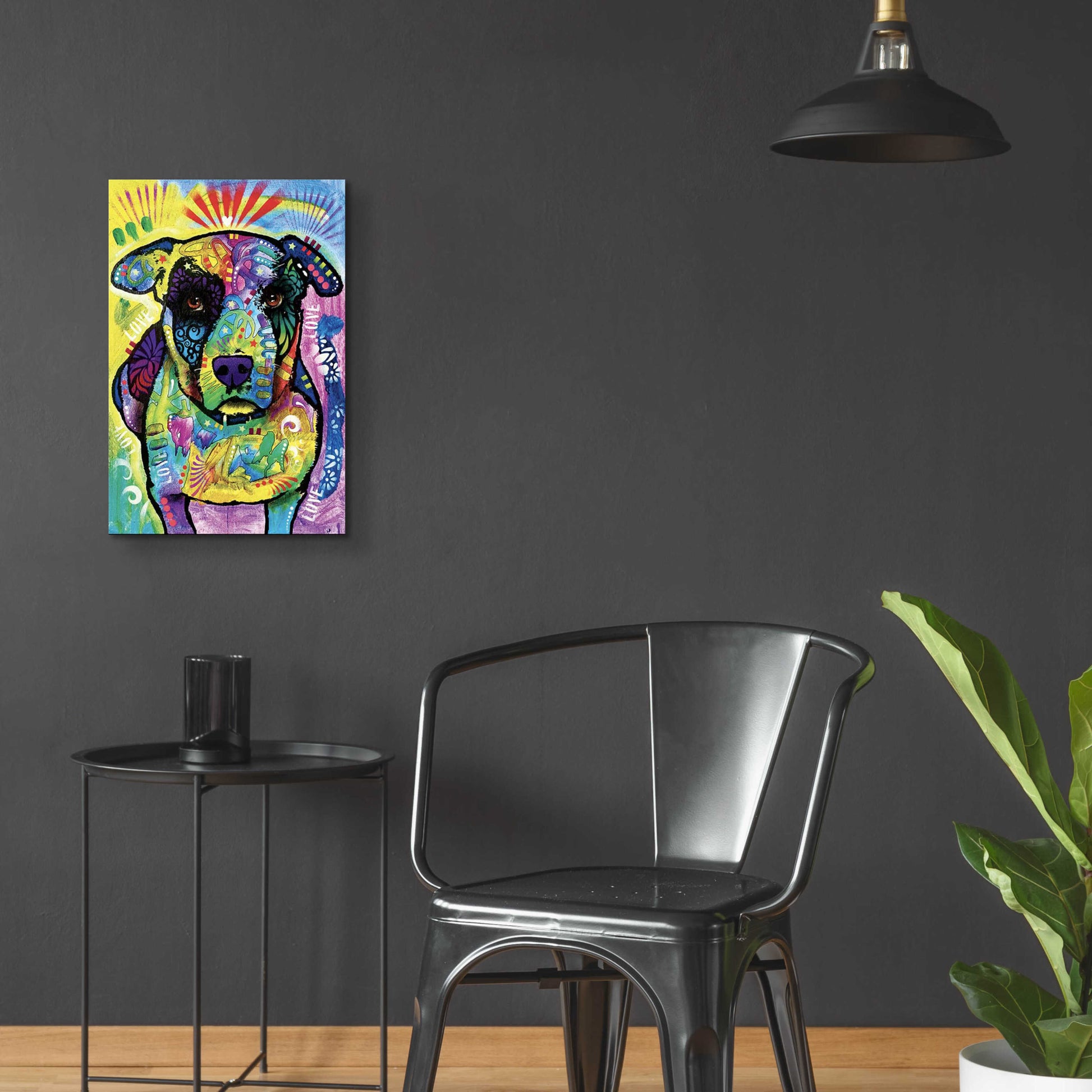 Epic Art 'Lucky' by Dean Russo, Acrylic Glass Wall Art,16x24