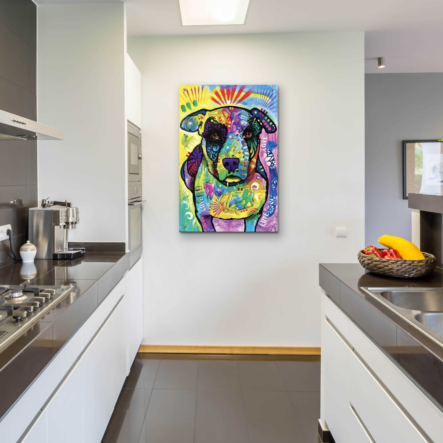 Epic Art 'Lucky' by Dean Russo, Acrylic Glass Wall Art,24x36