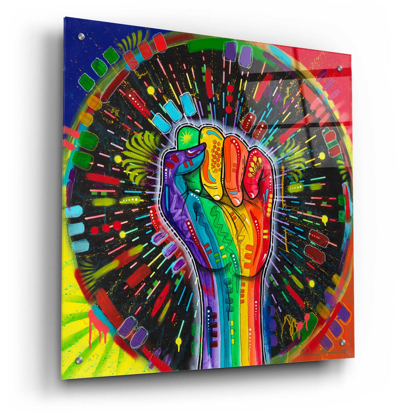 Epic Art 'The Power of Unity' by Dean Russo, Acrylic Glass Wall Art,24x24