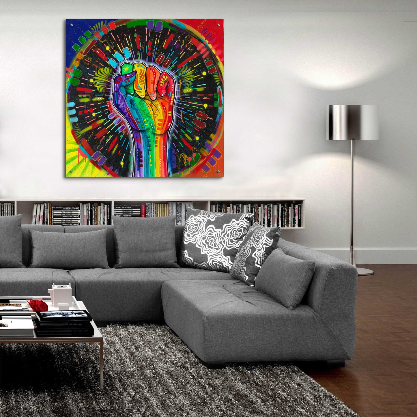 Epic Art 'The Power of Unity' by Dean Russo, Acrylic Glass Wall Art,36x36