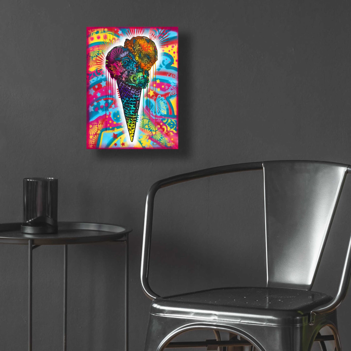 Epic Art 'Ice Cream Cone' by Dean Russo, Acrylic Glass Wall Art,12x16