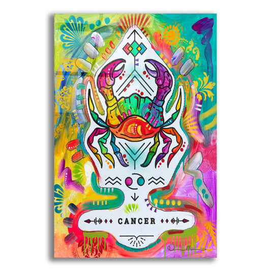 Epic Art 'Cancer' by Dean Russo, Acrylic Glass Wall Art