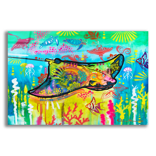 Epic Art 'Sting Ray' by Dean Russo, Acrylic Glass Wall Art