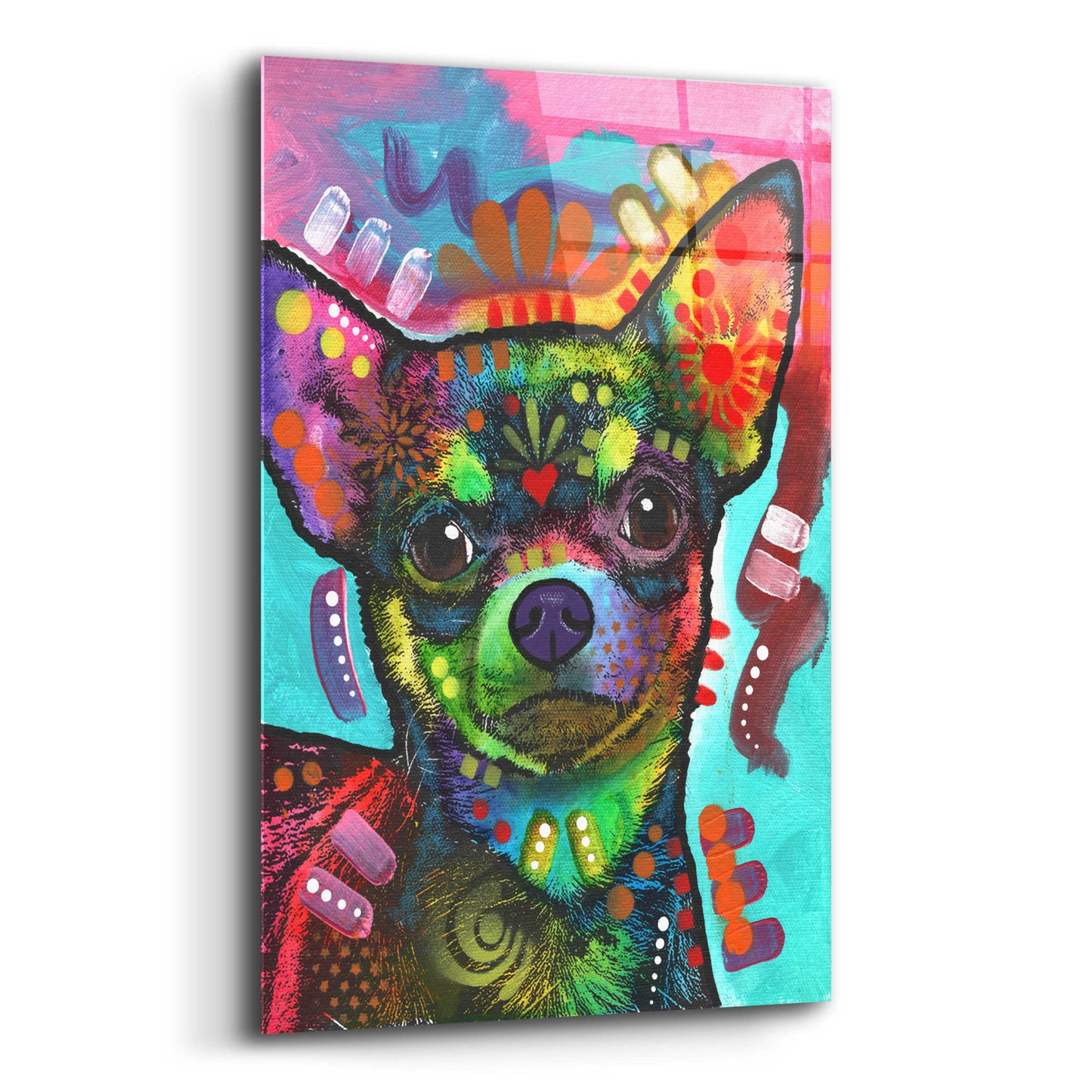 Epic Art 'Chi' by Dean Russo, Acrylic Glass Wall Art,12x16