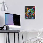 Epic Art 'Debate' by Dean Russo, Acrylic Glass Wall Art,12x16