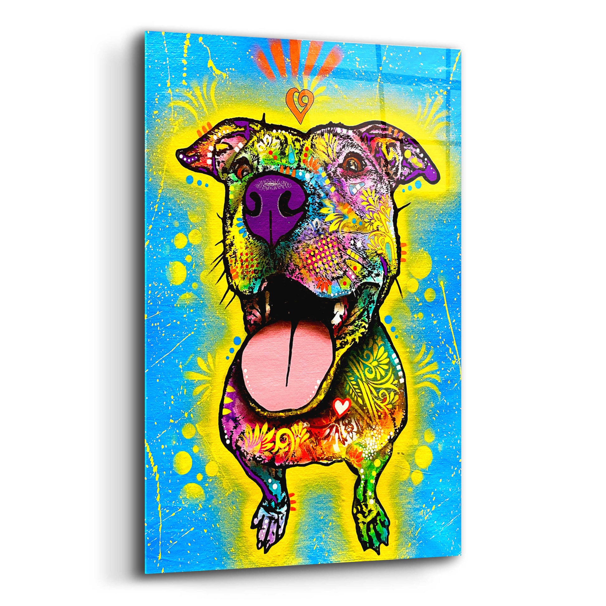 Epic Art 'Laughter' by Dean Russo, Acrylic Glass Wall Art,12x16