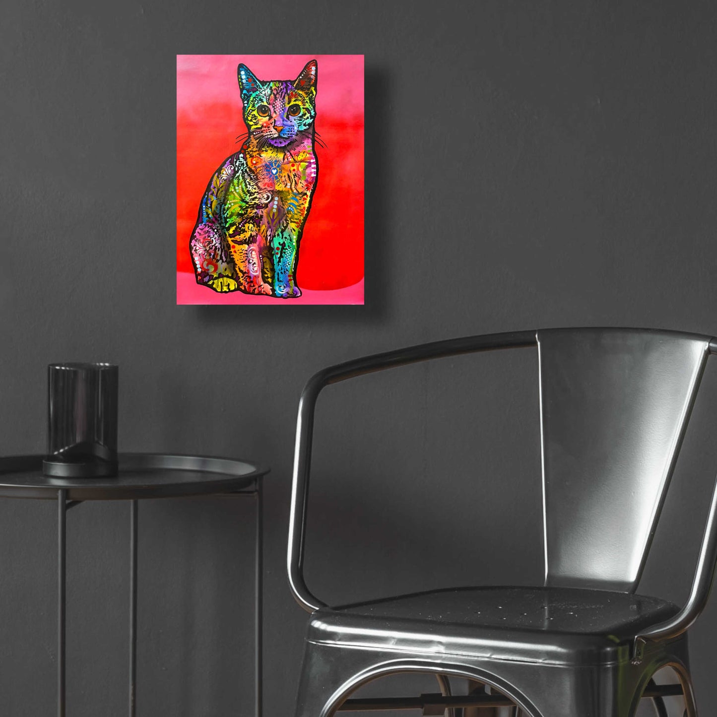 Epic Art 'Loving Cat' by Dean Russo, Acrylic Glass Wall Art,12x16