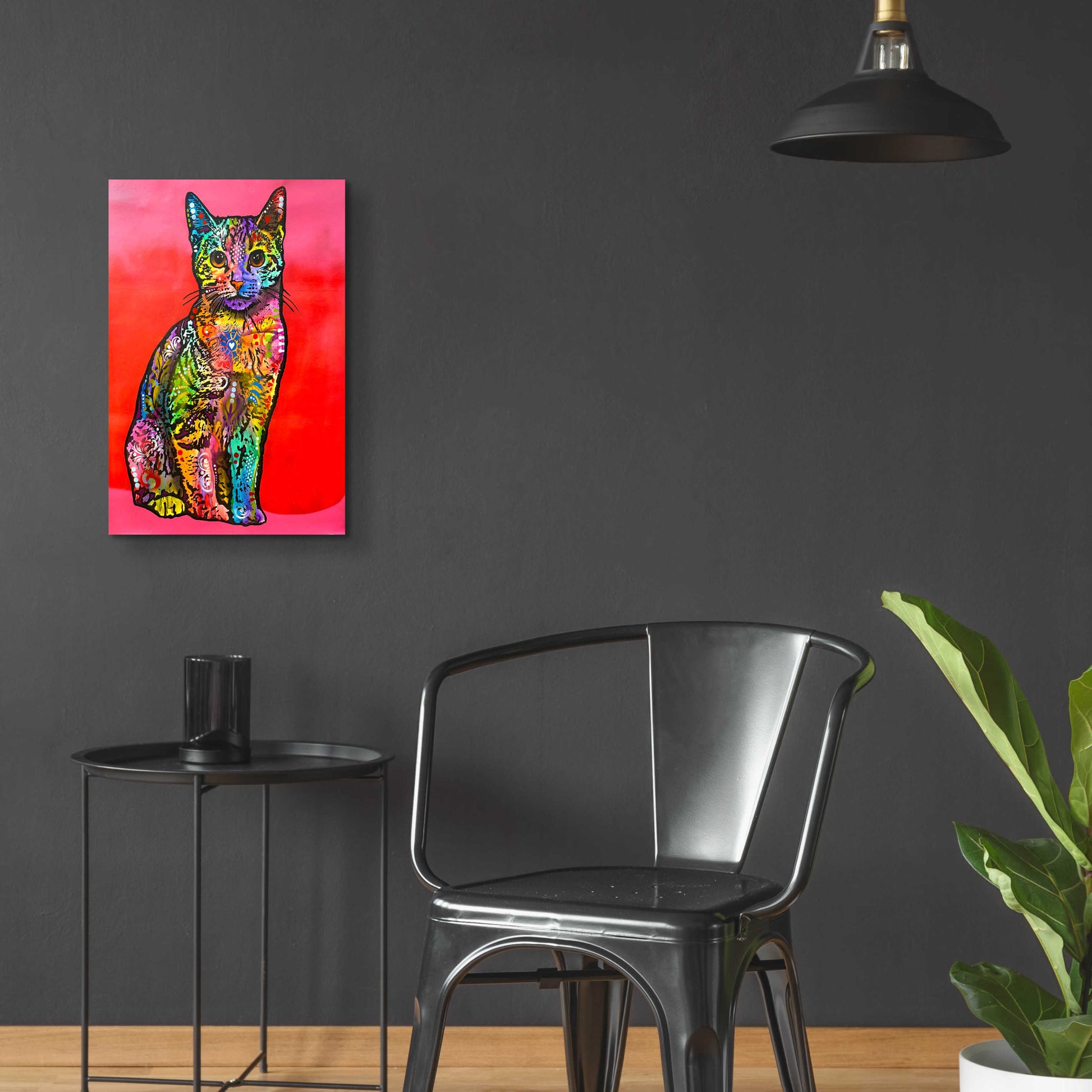 Epic Art 'Loving Cat' by Dean Russo, Acrylic Glass Wall Art,16x24