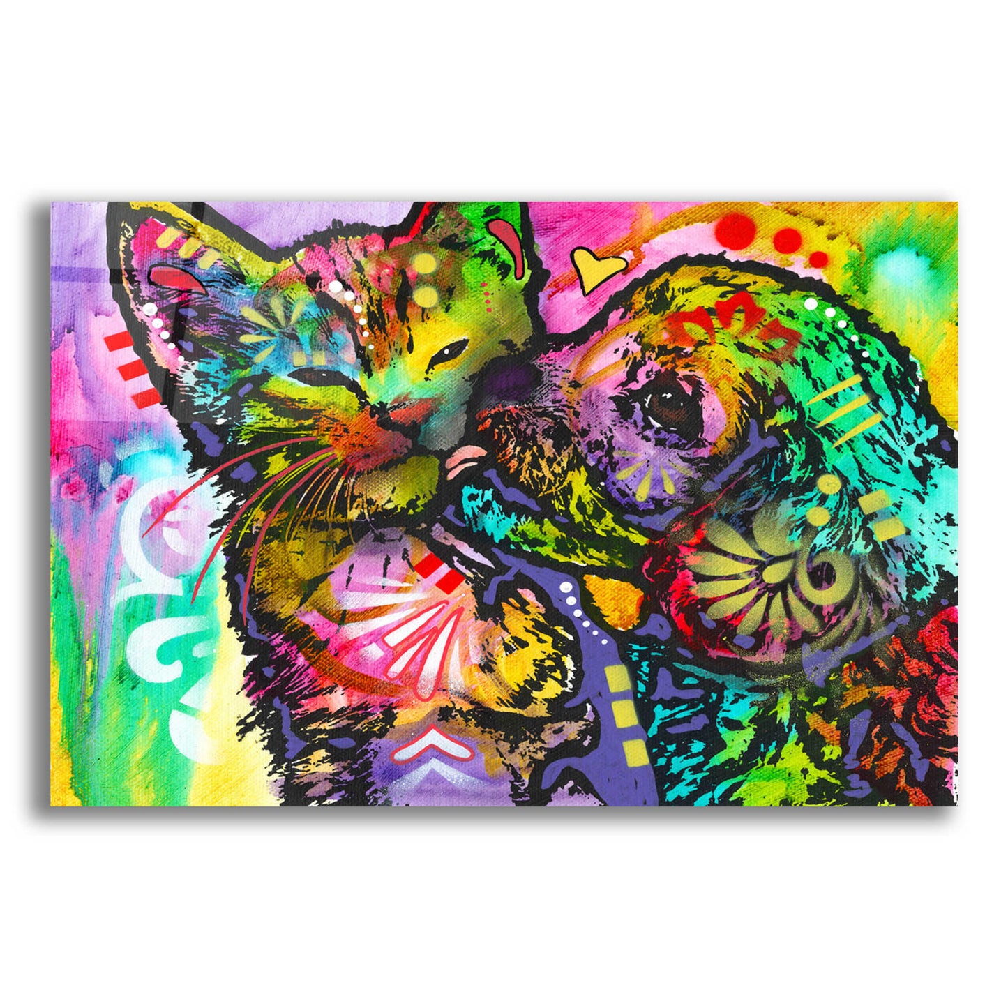 Epic Art 'True Love' by Dean Russo, Acrylic Glass Wall Art,16x12