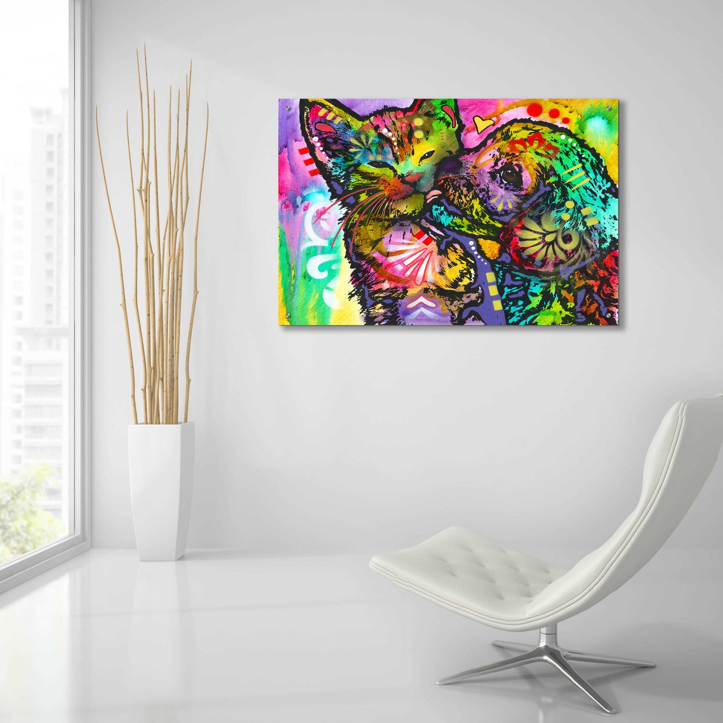 Epic Art 'True Love' by Dean Russo, Acrylic Glass Wall Art,36x24