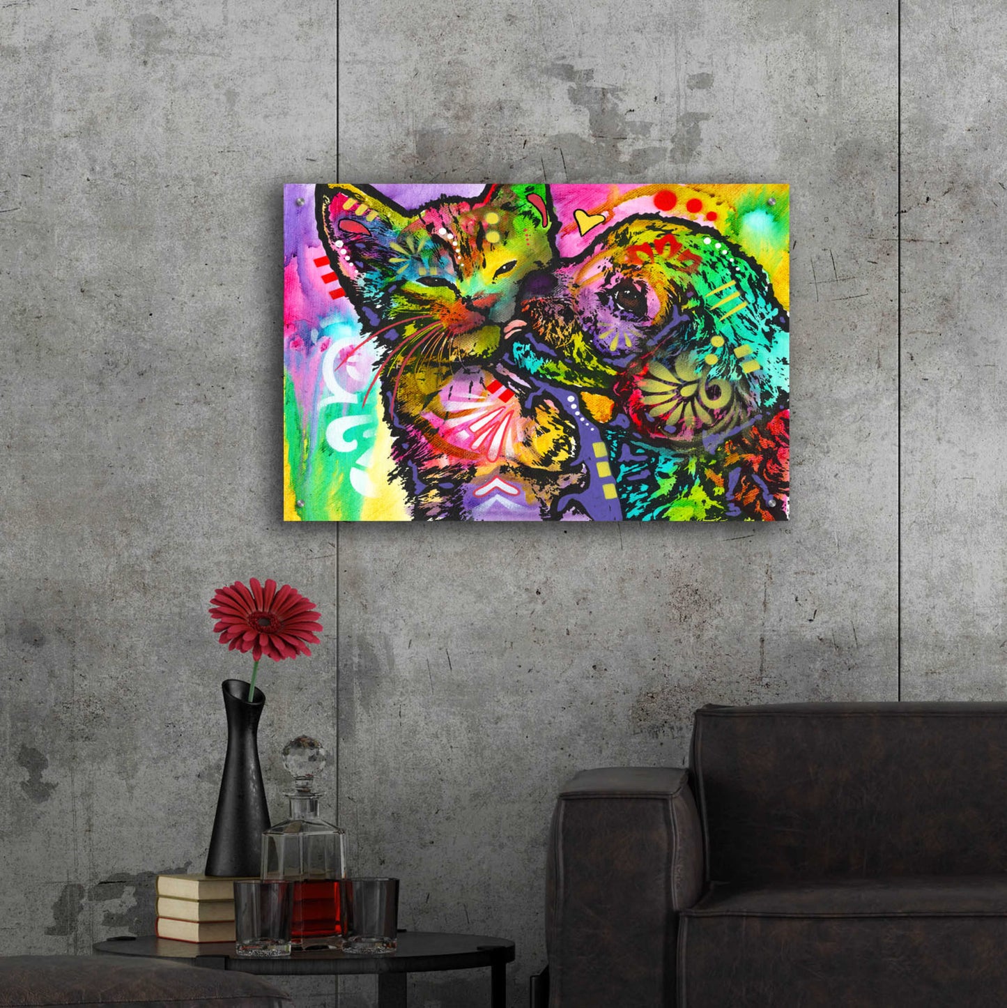 Epic Art 'True Love' by Dean Russo, Acrylic Glass Wall Art,36x24