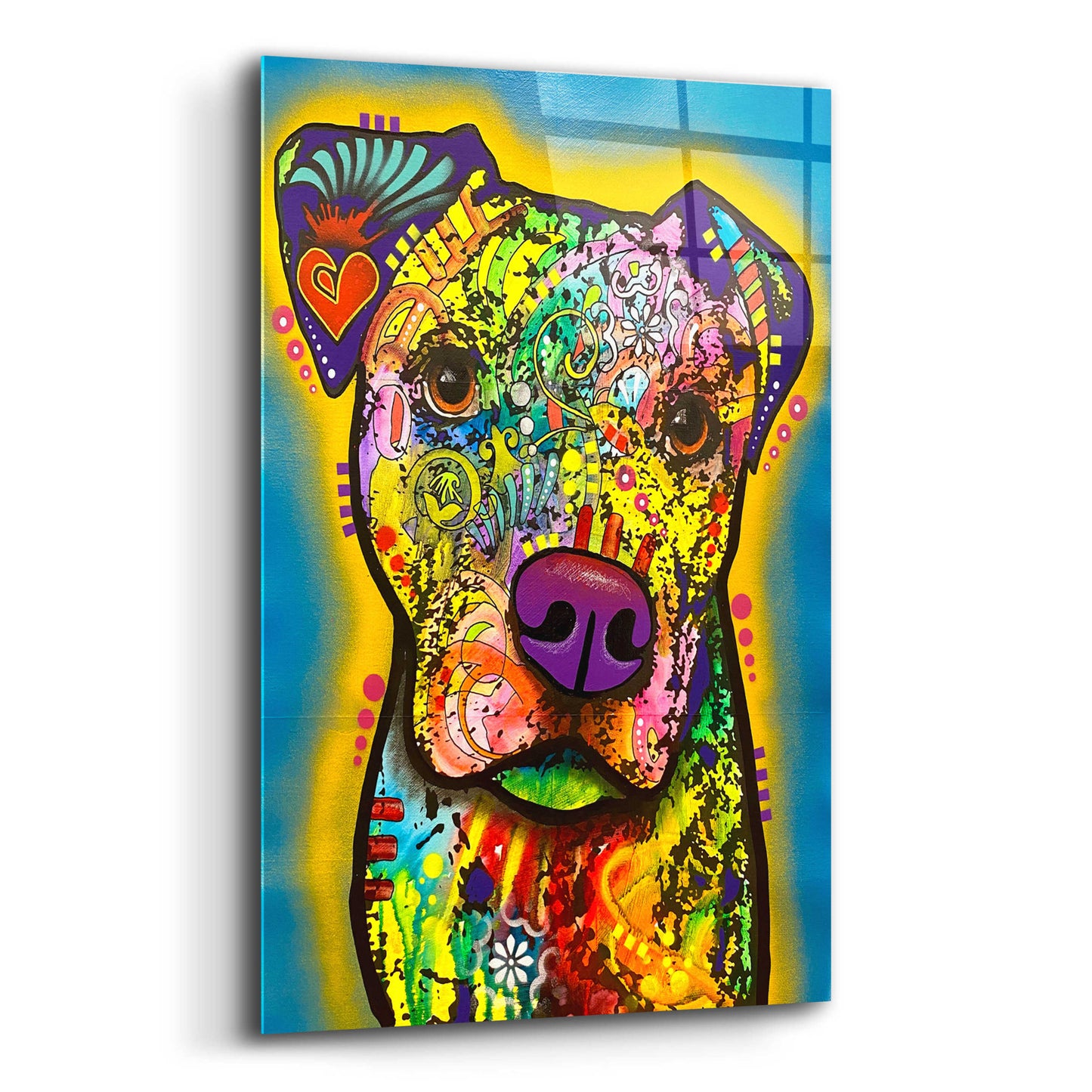 Epic Art 'Mom Said You Have To Play With Me' by Dean Russo, Acrylic Glass Wall Art,,12x16