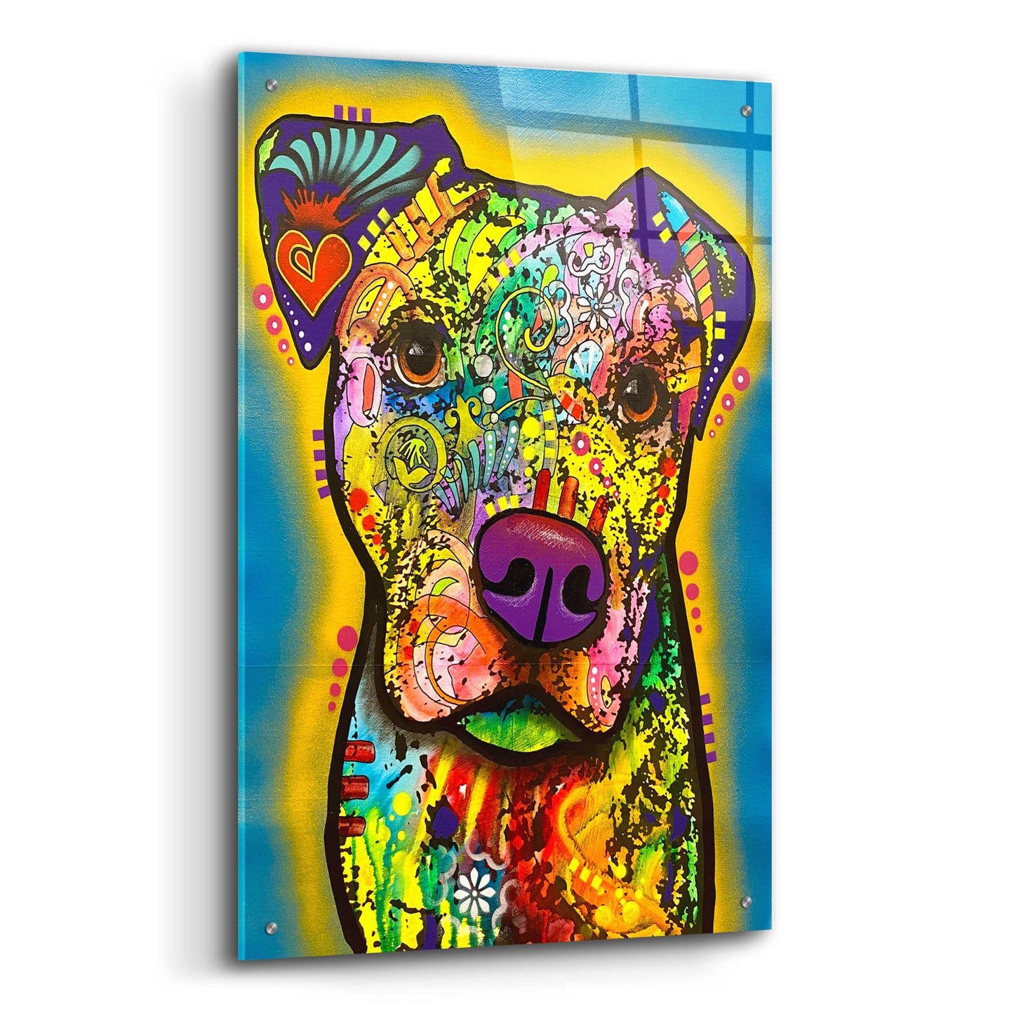 Epic Art 'Mom Said You Have To Play With Me' by Dean Russo, Acrylic Glass Wall Art,,24x36