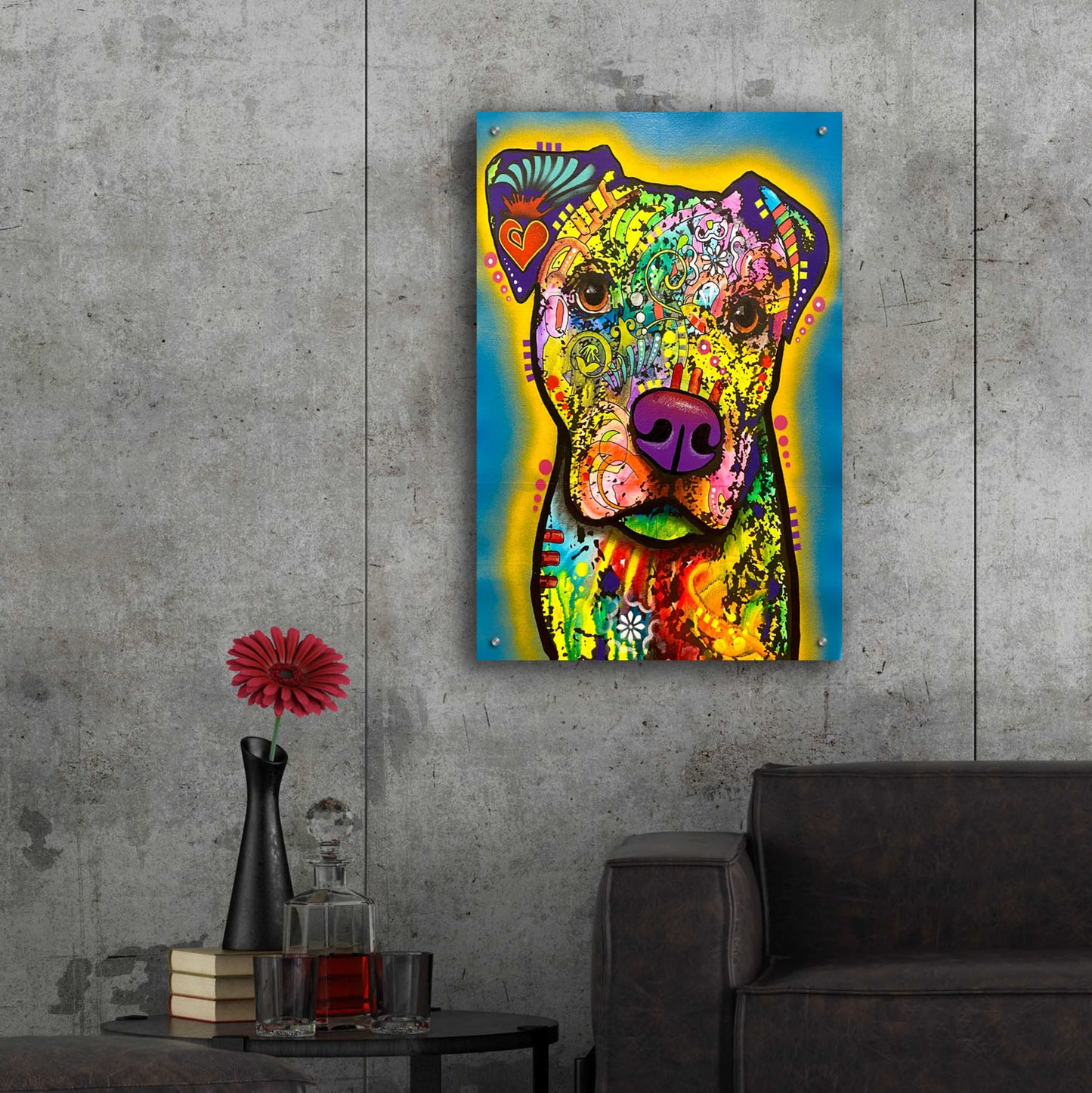 Epic Art 'Mom Said You Have To Play With Me' by Dean Russo, Acrylic Glass Wall Art,,24x36